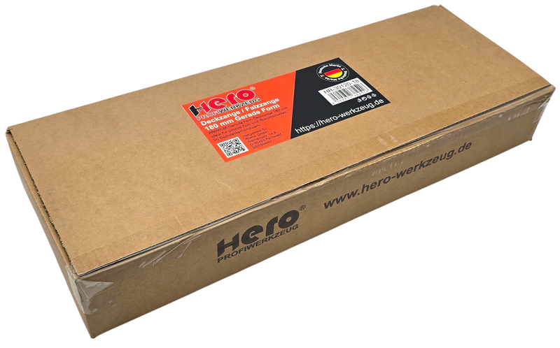 HERO Deckzange 180 mm gerade Falzzange Abkantzange Dachdecker Klempner Spengler