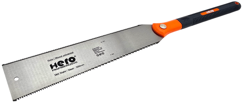 HERO Japansäge Kataba doppelseitige Feinsäge 300 mm für Holz
