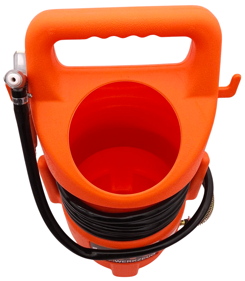 HERO Mobiles Sandstrahlgerät 10 Liter – Druckluft Sandstrahler für Rost, Farbe & Werkstatt