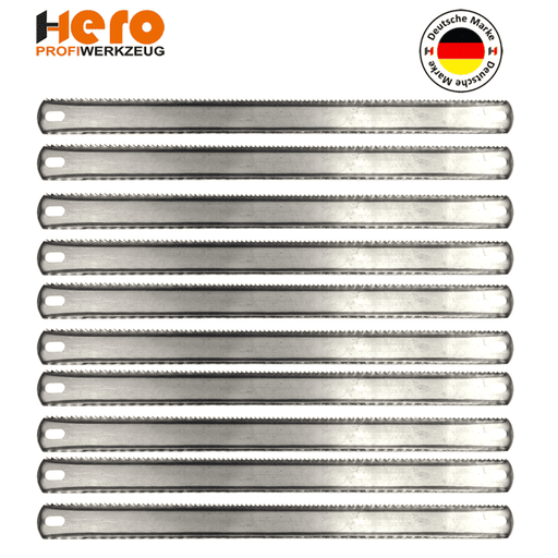 10x Metallsägeblatt Doppelseitig Handsägeblatt Metall Holz 300 mm T24 / T10