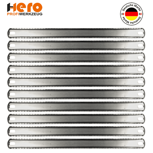 10x Metallsägeblatt Doppelseitig Handsägeblatt Metall 300 mm TPI 24