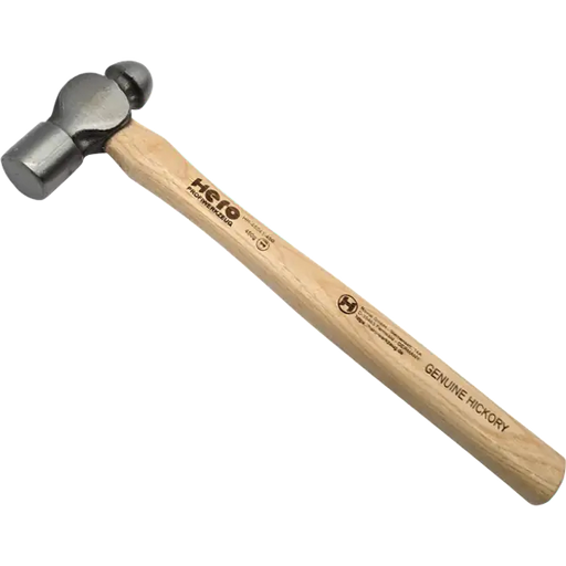 Ausbeulhammer Kugelhammer 450g Ingenieurhammer Hickory-Stiel HERO Professional