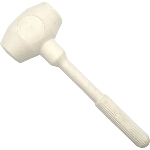 Gummihammer Fliesenhamme Verlegehammer weiß 500g Schonhammer HERO Premium