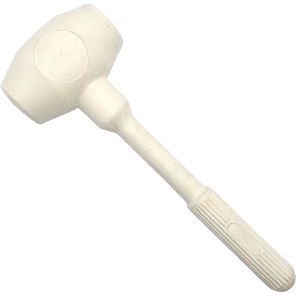 Gummihammer Fliesenhammer Verlegehammer weiß 1000g Schonhammer HERO Premium