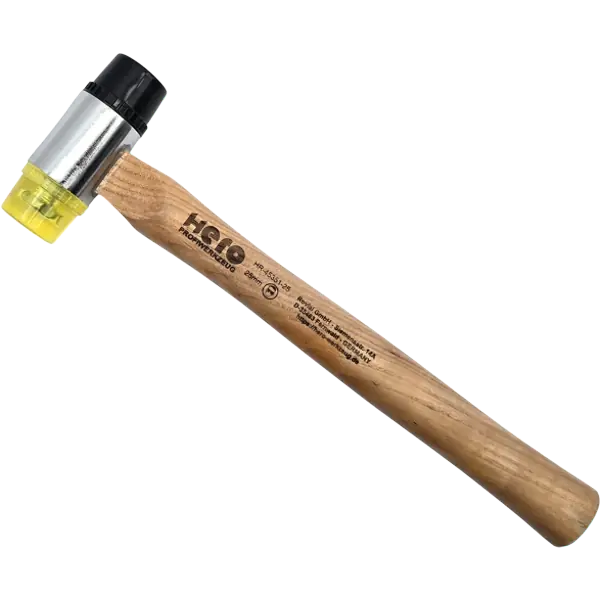 Schonhammer Kunststoffhammer Schlagkopf 25mm Ausbeulhammer HERO Premium