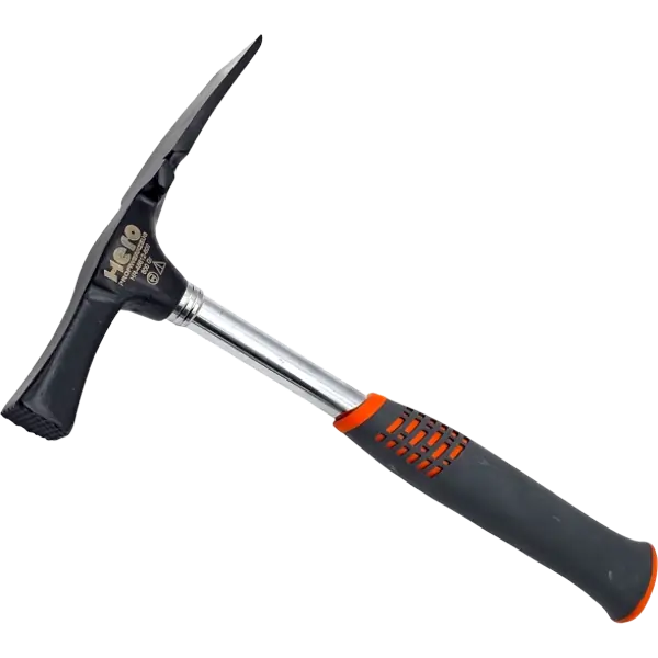 Maurerhammer Berliner Form Profi Zimmererhammer 600g Stahlrohrstiel HERO Premium