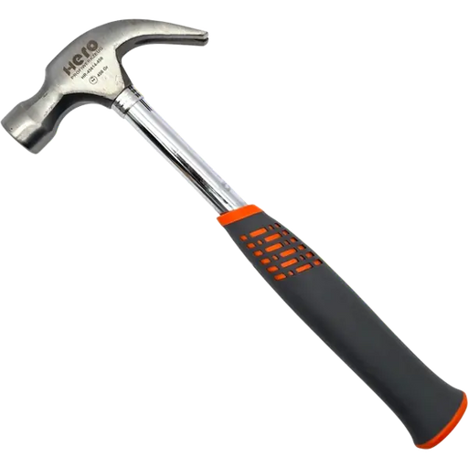 Klauenhammer Amerikanische Form Schusterhammer 450g Stahlrohrstiel HERO Premium