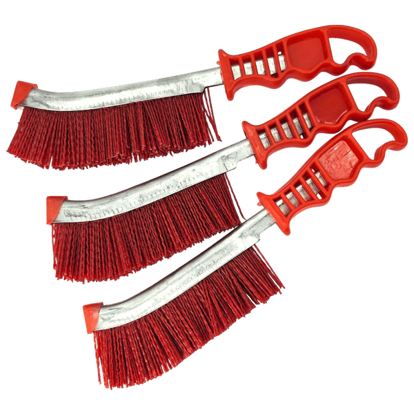 3x Bremssattelbürste Nylonbürsten Handbürste NYLON 250mm Drahtbürste HERO Profi