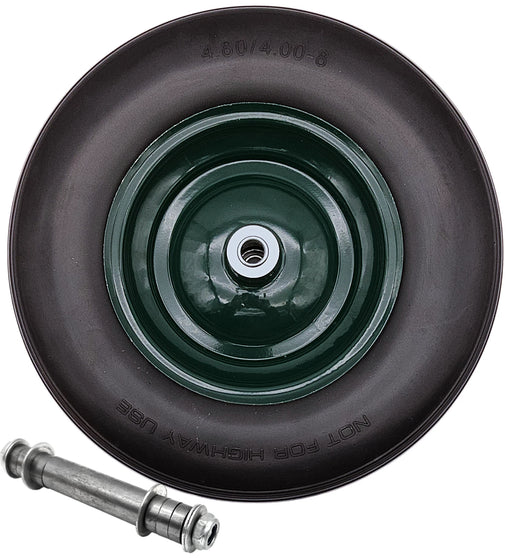 Schubkarrenrad Ersatzrad Vollgummi 4.8/4.00-8