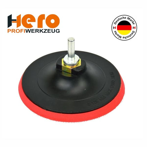 Schleifteller Klett Stützteller 125mm M14 Adapter Polierteller Winkelschleifer
