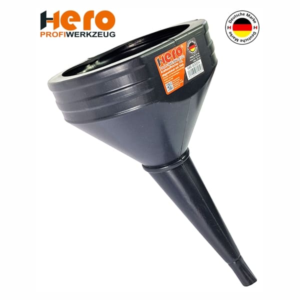 Trichter Einfülltrichter Öltrichter groß XXL 21cm mit Sieb